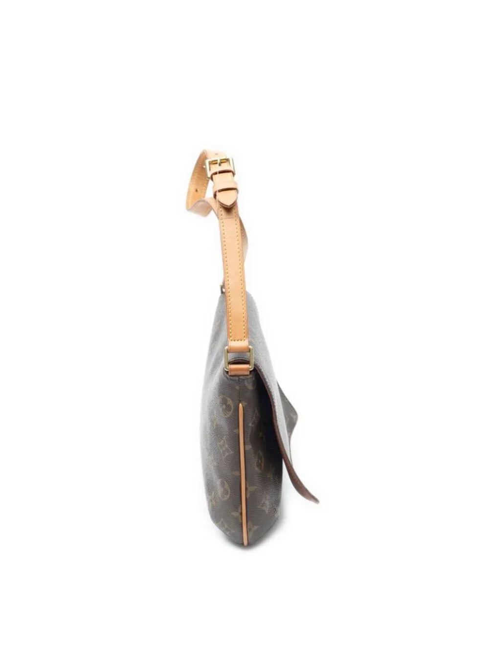 Louis Vuitton Musette Tango Brown Monogram Canvas Crossbody
